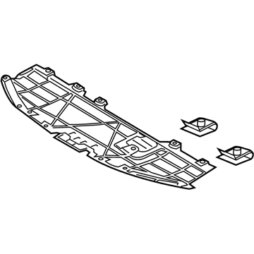 Aftermarket UNDER ENGINE COVERS for SCION - IA, iA,16-16,Lower engine cover