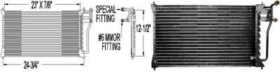Aftermarket AC CONDENSERS for ACURA - TL, TL,95-98,Air conditioning condenser