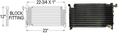 Aftermarket AC CONDENSERS for ACURA - INTEGRA, INTEGRA,90-93,Air conditioning condenser