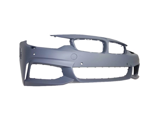 Aftermarket BUMPER COVERS for BMW - 435I GRAN COUPE, 435i Gran Coupe,15-16,Front bumper cover