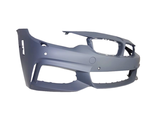 Aftermarket BUMPER COVERS for BMW - 435I GRAN COUPE, 435i Gran Coupe,15-16,Front bumper cover