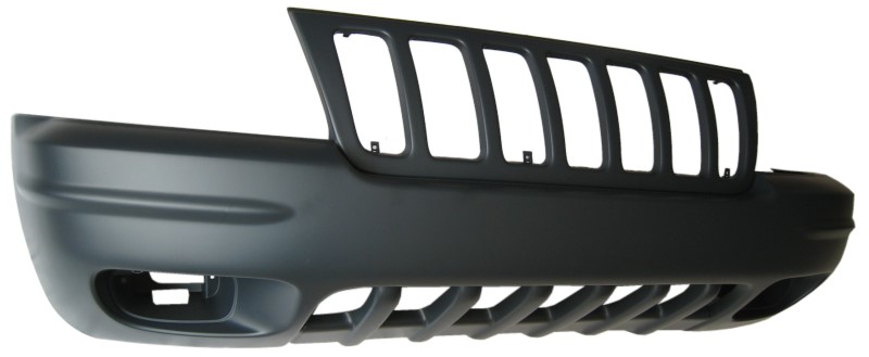 Aftermarket BUMPER COVERS for JEEP - GRAND CHEROKEE, GRAND CHEROKEE,99-00,Front bumper cover