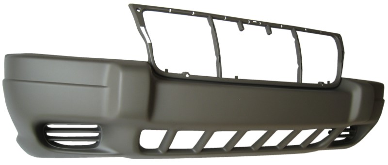 Aftermarket BUMPER COVERS for JEEP - GRAND CHEROKEE, GRAND CHEROKEE,99-02,Front bumper cover