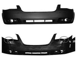 Aftermarket BUMPER COVERS for CHRYSLER - TOWN & COUNTRY, TOWN & COUNTRY,08-10,Front bumper cover