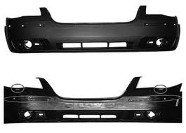 Aftermarket BUMPER COVERS for CHRYSLER - TOWN & COUNTRY, TOWN & COUNTRY,08-10,Front bumper cover