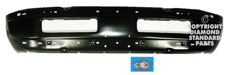 Aftermarket METAL FRONT BUMPERS for DODGE - RAM 1500, RAM 1500,94-95,Front bumper face bar