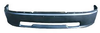 Aftermarket METAL FRONT BUMPERS for DODGE - RAM 1500, RAM 1500,09-10,Front bumper face bar