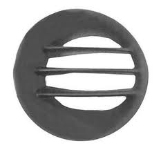 Aftermarket FOG LIGHT INSERTS for DODGE - RAM 1500, RAM 1500,02-02,RT Front bumper insert
