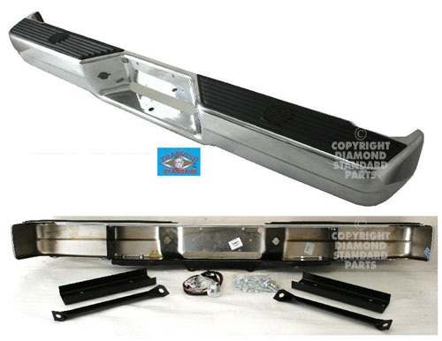 Aftermarket METAL REAR BUMPERS for DODGE - DAKOTA, DAKOTA,87-96,Rear bumper assembly