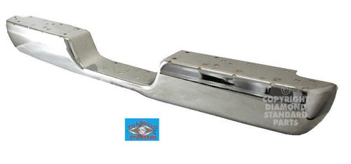 Aftermarket METAL REAR BUMPERS for DODGE - RAM 2500, RAM 2500,95-02,Rear bumper face bar