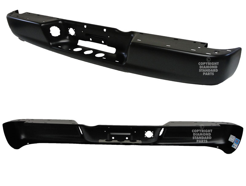 Aftermarket METAL REAR BUMPERS for DODGE - RAM 3500, RAM 3500,02-05,Rear bumper face bar