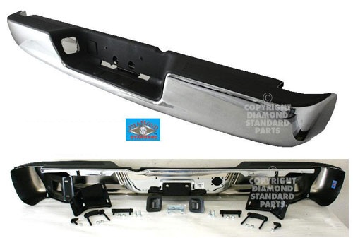 Aftermarket METAL REAR BUMPERS for DODGE - RAM 3500, RAM 3500,04-08,Rear bumper assembly
