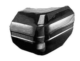 Aftermarket APRON/VALANCE/FILLER PLASTIC for JEEP - WAGONEER, WAGONEER,84-89,RT Rear bumper extension outer