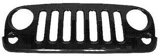 Aftermarket GRILLES for JEEP - WRANGLER, WRANGLER,07-17,Grille assy