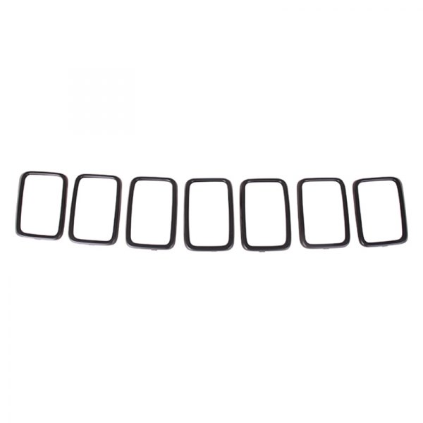 Aftermarket MOLDINGS for JEEP - GRAND CHEROKEE, GRAND CHEROKEE,17-19,Grille molding