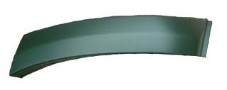 Aftermarket APRON/VALANCE/FILLER PLASTIC for DODGE - DAKOTA, DAKOTA,08-10,RT Front wheel opening molding