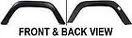 Aftermarket MOLDINGS for JEEP - WAGONEER, WAGONEER,84-90,LT Rear fender flare