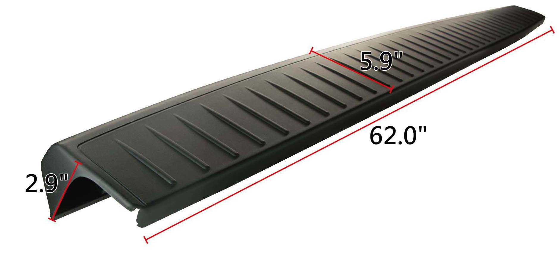 Aftermarket DECK LID SPOILERS for DODGE - RAM 1500, RAM 1500,06-08,Rear gate spoiler