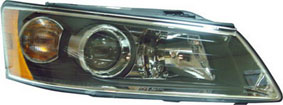 Aftermarket HEADLIGHTS for CHRYSLER - TOWN & COUNTRY, TOWN & COUNTRY,01-04,LT Headlamp assy composite