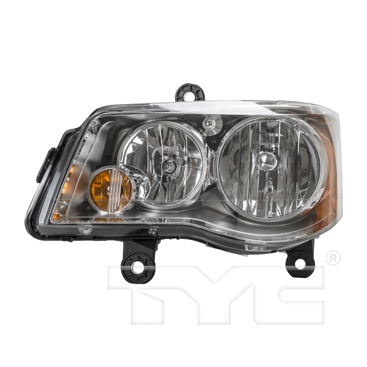 Aftermarket HEADLIGHTS for CHRYSLER - TOWN & COUNTRY, TOWN & COUNTRY,08-16,LT Headlamp assy composite