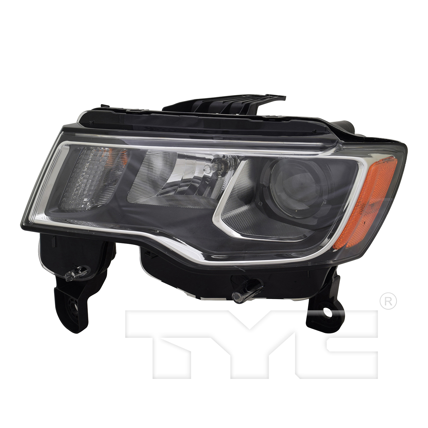 Aftermarket HEADLIGHTS for JEEP - GRAND CHEROKEE WK, GRAND CHEROKEE WK,22-22,LT Headlamp assy composite