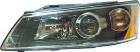 Aftermarket HEADLIGHTS for CHRYSLER - TOWN & COUNTRY, TOWN & COUNTRY,01-04,RT Headlamp assy composite