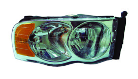 Aftermarket HEADLIGHTS for DODGE - RAM 1500, RAM 1500,02-05,RT Headlamp assy composite