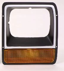 Aftermarket DODGE RAMCHARGER HEADLIGHT DOOR BEZEL 1981-1985