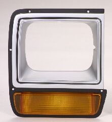 Aftermarket HEADLIGHT DOOR/BEZEL for DODGE - W150, W150,86-90,RT Headlamp door