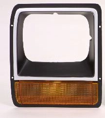 Aftermarket HEADLIGHT DOOR/BEZEL for DODGE - W150, W150,81-85,RT Headlamp door