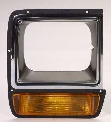 Aftermarket HEADLIGHT DOOR/BEZEL for DODGE - W350, W350,86-90,RT Headlamp door
