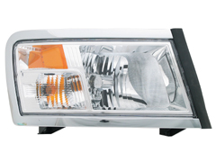 Aftermarket HEADLIGHTS for DODGE - DAKOTA, DAKOTA,08-10,RT Headlamp lens/housing