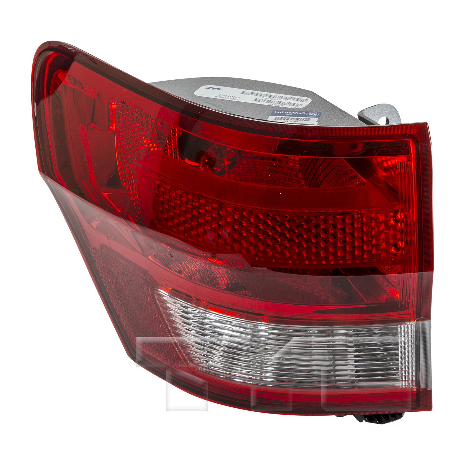Aftermarket TAILLIGHTS for JEEP - GRAND CHEROKEE, GRAND CHEROKEE,11-13,LT Taillamp assy outer