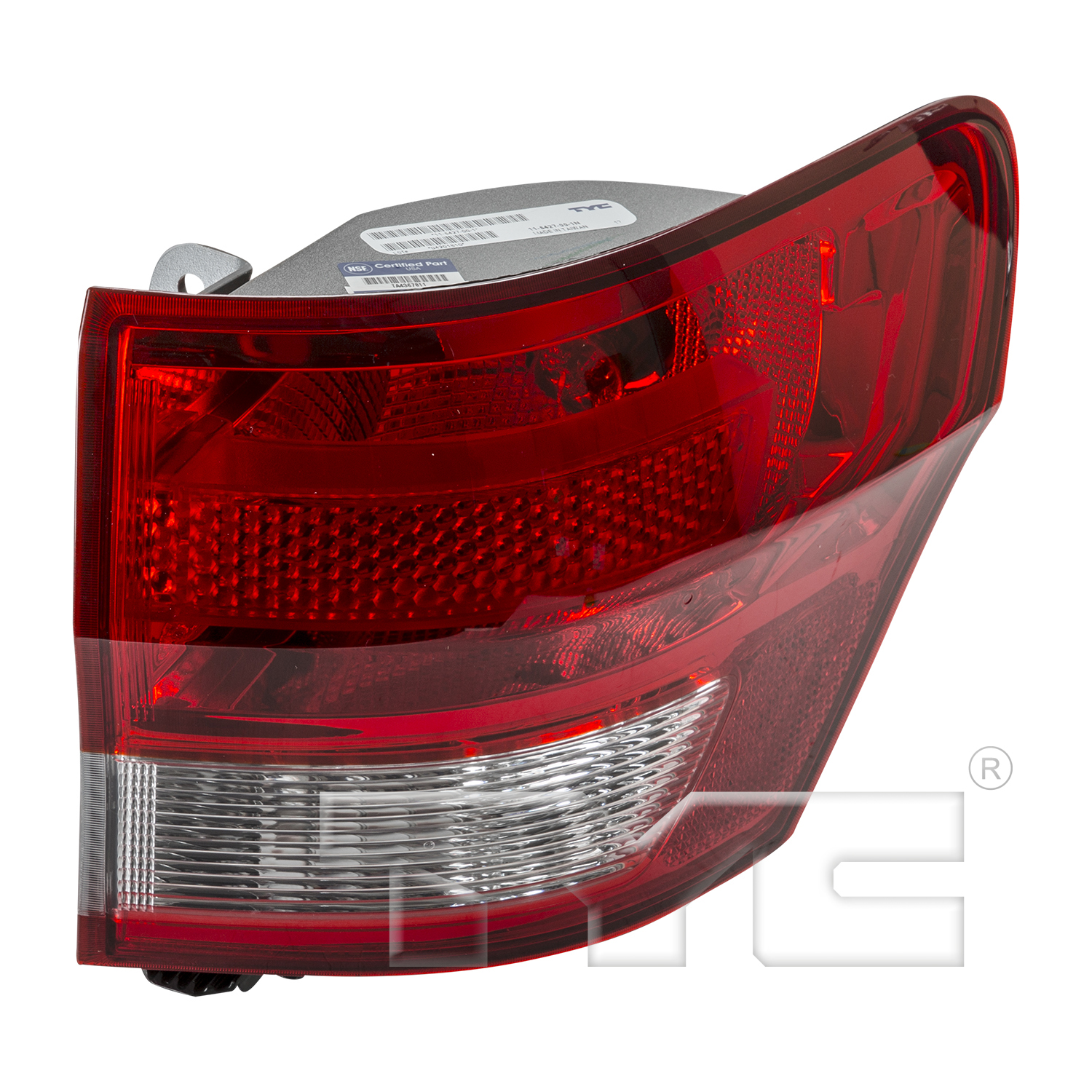 Aftermarket TAILLIGHTS for JEEP - GRAND CHEROKEE, GRAND CHEROKEE,11-13,RT Taillamp assy outer