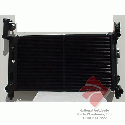 Aftermarket RADIATORS for CHRYSLER - TOWN & COUNTRY, TOWN & COUNTRY,93-94,Radiator assembly