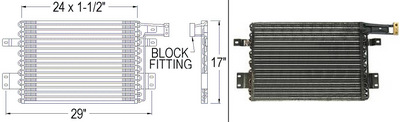 Aftermarket AC CONDENSERS for DODGE - DAKOTA, DAKOTA,87-93,Air conditioning condenser