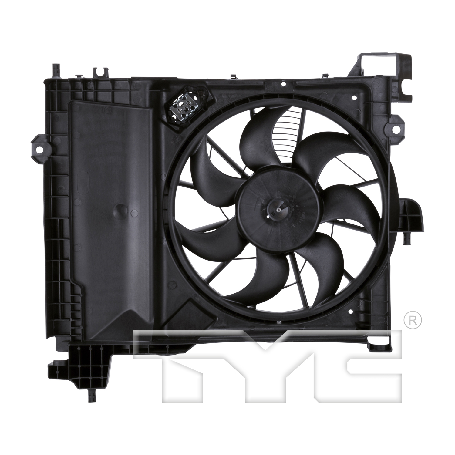 Aftermarket FAN ASSEMBLY/FAN SHROUDS for DODGE - DURANGO, DURANGO,04-09,Condenser fan