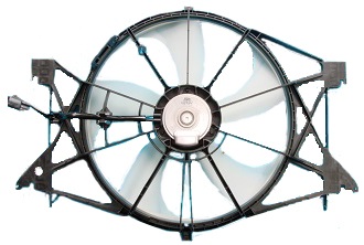 Aftermarket FAN ASSEMBLY/FAN SHROUDS for RAM - 3500, 3500,13-18,Radiator cooling fan assy
