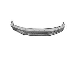 Aftermarket METAL FRONT BUMPERS for FORD - F-250 SUPER DUTY, F-250 SUPER DUTY,08-10,Front bumper face bar