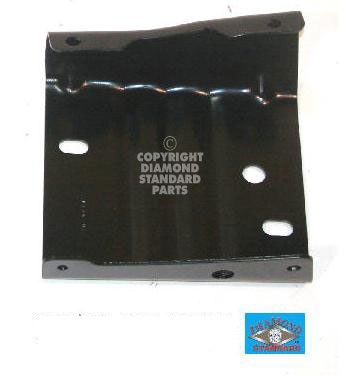Aftermarket BRACKETS for FORD - E-150 ECONOLINE CLUB WAGON, E-150 ECONOLINE CLUB WAGON,92-02,RT Front bumper bracket