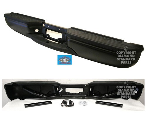 Aftermarket METAL REAR BUMPERS for FORD - F-250 SUPER DUTY, F-250 SUPER DUTY,99-07,Rear bumper assembly