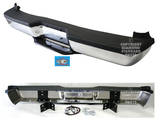 Aftermarket METAL REAR BUMPERS for FORD - EXPLORER, EXPLORER,91-94,Rear bumper assembly