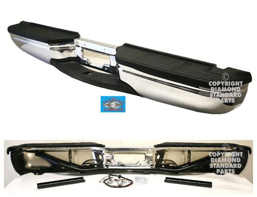 Aftermarket METAL REAR BUMPERS for FORD - F-350 SUPER DUTY, F-350 SUPER DUTY,99-07,Rear bumper assembly