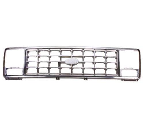 Aftermarket GRILLES for FORD - E-150 ECONOLINE, E-150 ECONOLINE,79-86,Grille assy