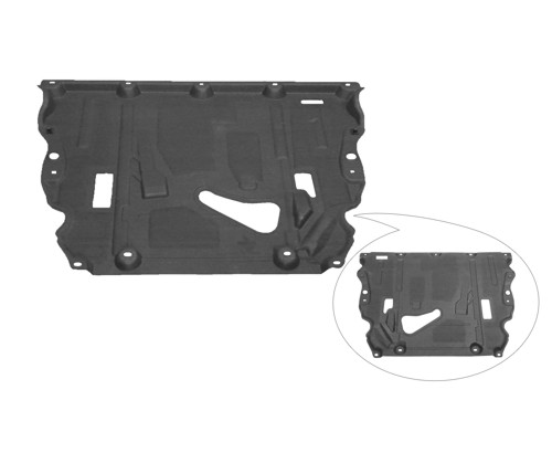 Aftermarket UNDER ENGINE COVERS for LINCOLN - NAUTILUS, NAUTILUS,19-23,Lower engine cover