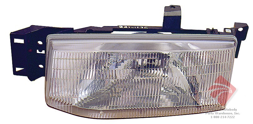 Aftermarket HEADLIGHTS for FORD - ESCORT, ESCORT,91-96,LT Headlamp assy composite