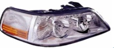 Aftermarket HEADLIGHTS for LINCOLN - TOWN CAR, TOWN CAR,03-04,RT Headlamp assy composite