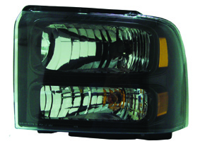 Aftermarket HEADLIGHTS for FORD - F-250 SUPER DUTY, F-250 SUPER DUTY,05-07,RT Headlamp assy composite