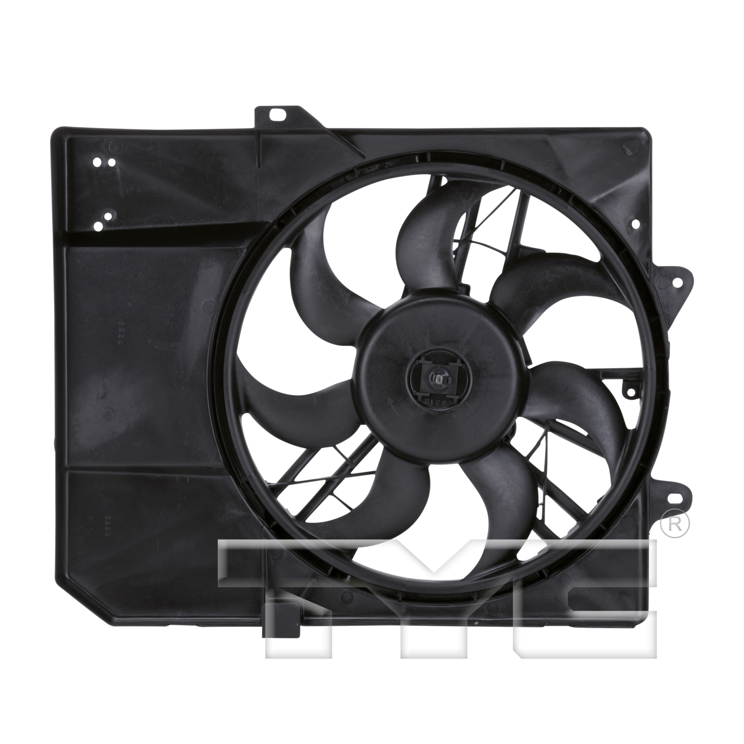 Aftermarket FAN ASSEMBLY/FAN SHROUDS for FORD - ESCORT, ESCORT,97-97,Radiator cooling fan assy
