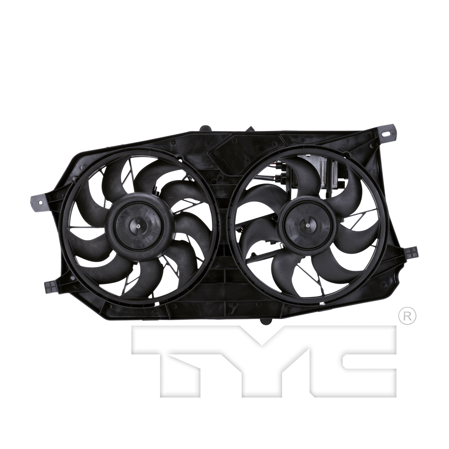 Aftermarket FAN ASSEMBLY/FAN SHROUDS for FORD - FREESTYLE, FREESTYLE,05-07,Radiator cooling fan assy